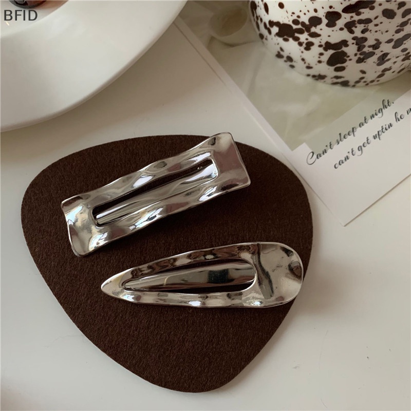 [BFID] 1pcs Fashion Logam Geometris Klip Rambut Wanita Jepit Rambut Hiasan Kepala Chic Barrette Gadis Aksesoris Rambut Hadiah [ID]