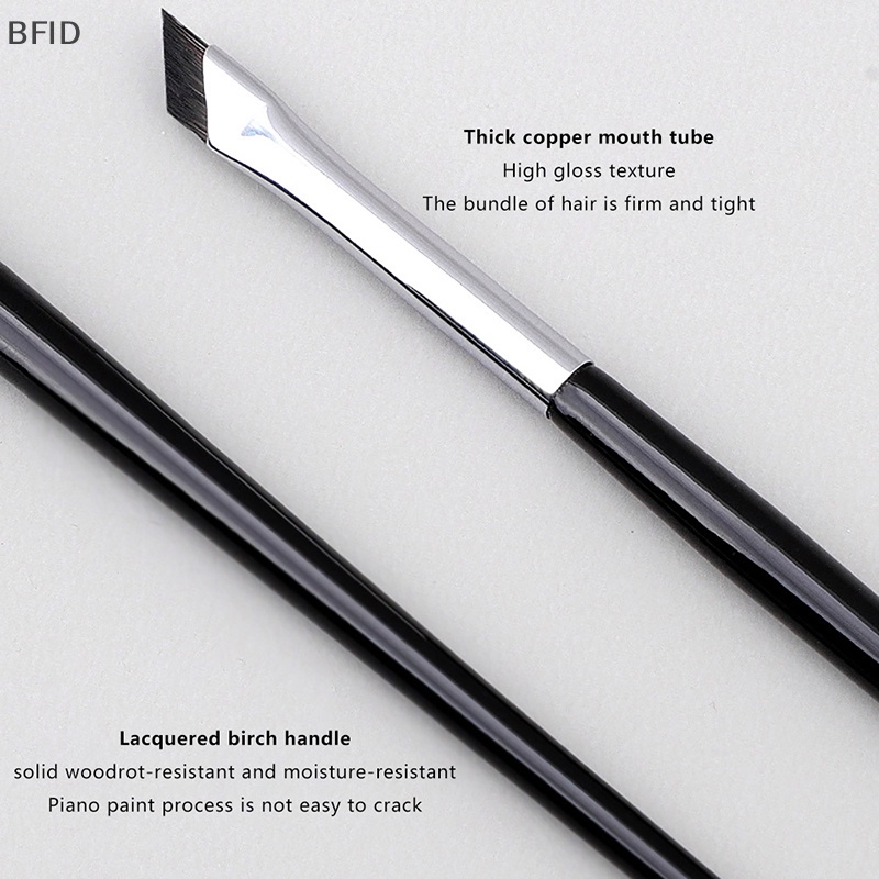 [BFID] Upgrade Blade Eyeliner Brush Sikat Alis Datar Sudut Sangat Tipis Halus Di Bawah [ID]