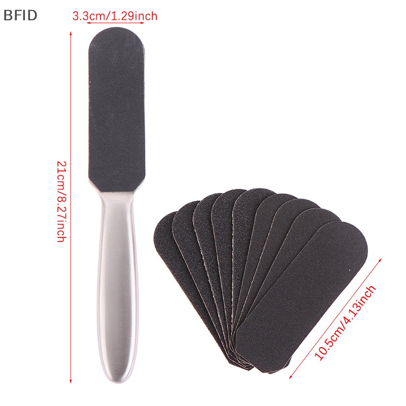 [BFID] Kikir Kaki Pedicure Stainless Steel Kulit Mati Keras Callus Remover Foot Grinder [ID]