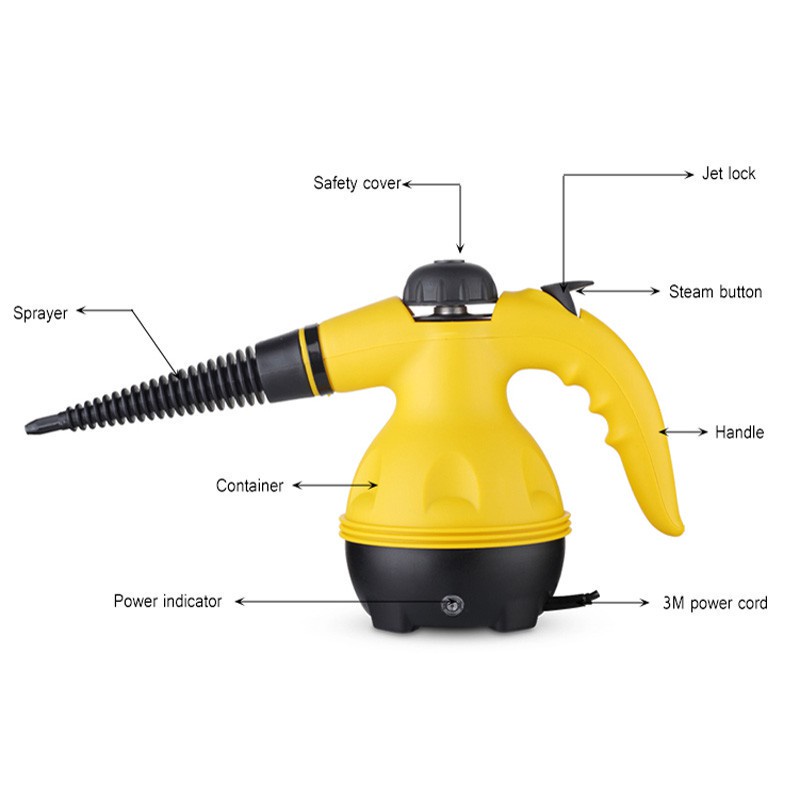 386 DF-A001 Handheld Electric Steam Cleaner Portable 220V All In One
