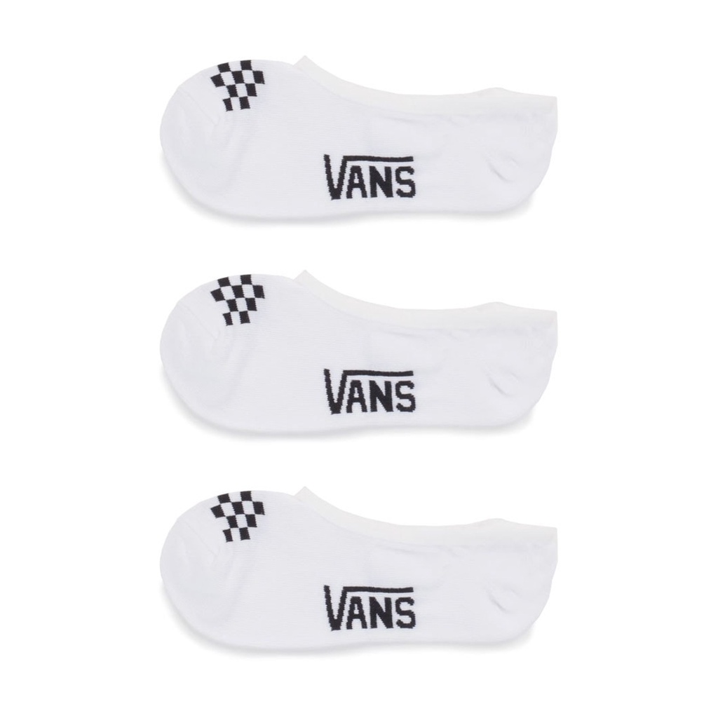 KAOS KAKI VANS OFF THE WALL | CLASSIC CANOODLE 3 PACK WHITE