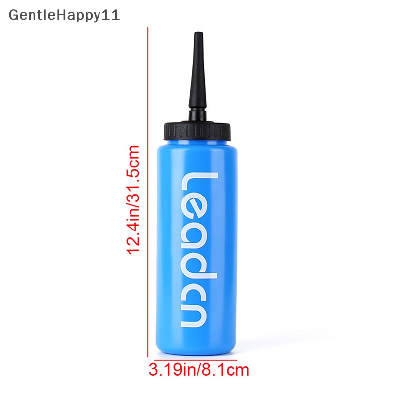 Gentlehappy 1Pc 1000ML 5warna Botol Air Olahraga Dengan Sedotan Panjang Botol Anti Bocor id