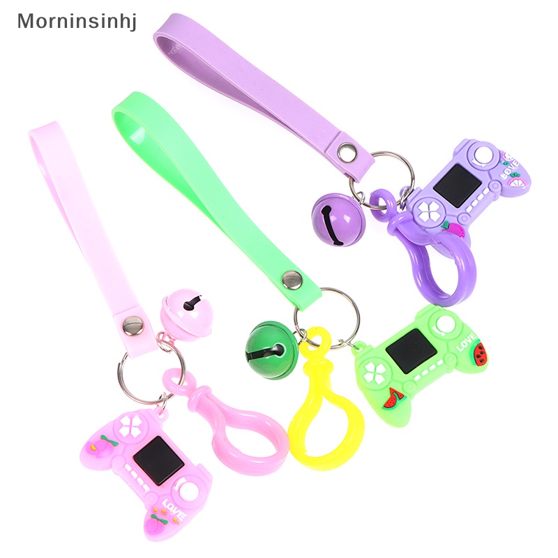 Mornin 1Pc Kreatif Video Game Handle Gantungan Kunci Model Joy Gantungan Kunci Ring Liontin id