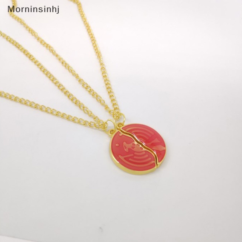 Mornin Kamen Rider ooo anku Cosplay Kalung Kreatif Perhiasan Pasangan Koin Pecah Liontin Kalung Hadiah id