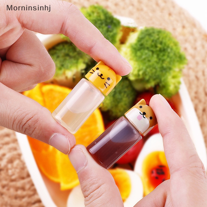 Mornin 3Pcs Botol Saos Bumbu Mini Portable Botol Kecap Salad Dressing Container Bento Kotak Makan id