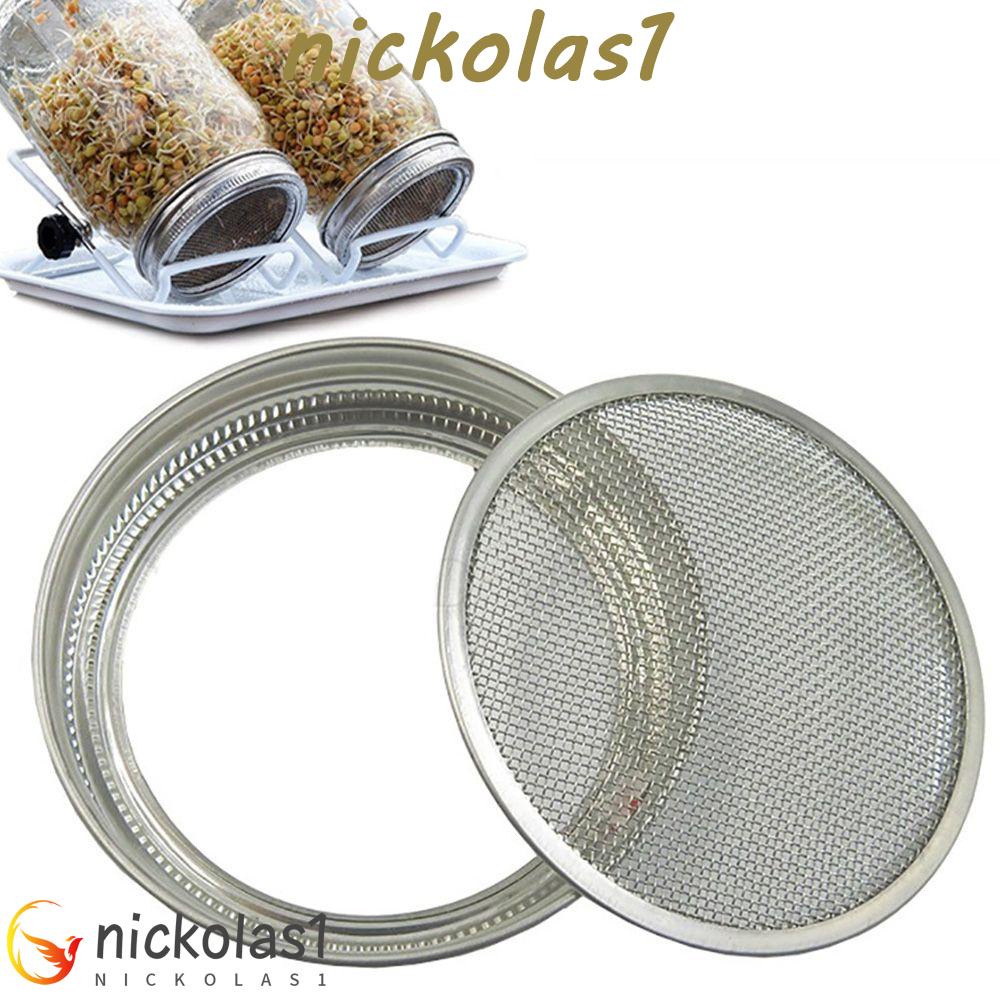NICKOLAS1 Sprouting Lid Planters Mesh Screen Saringan Stainless Steel Nampan Pembibitan