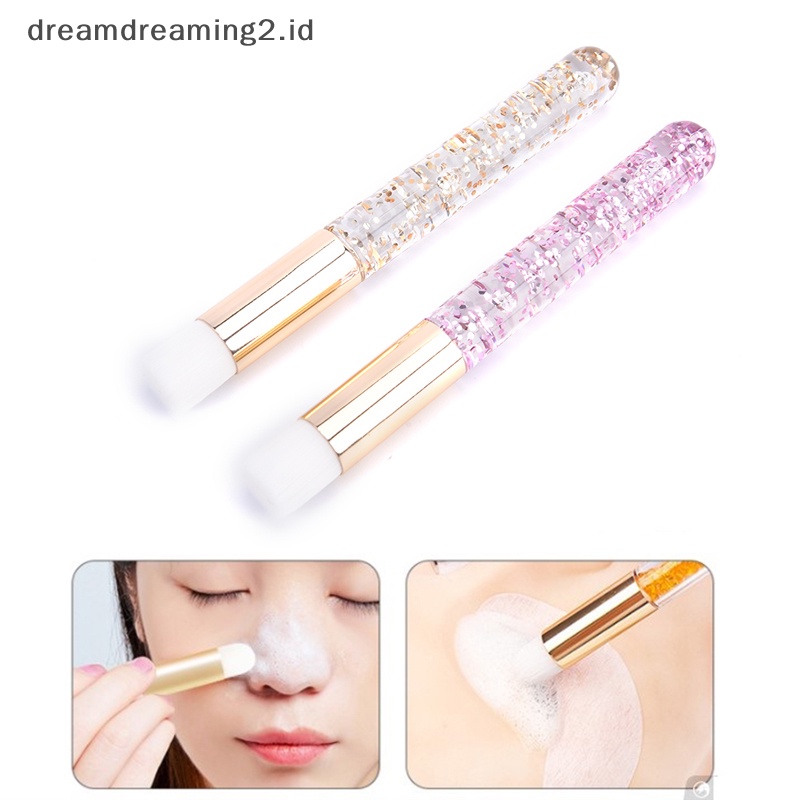 (drea) Sikat Pembersih Bulu Mata Payet Cuci Makeup Brush Eyelash Lash Extensions Tool //