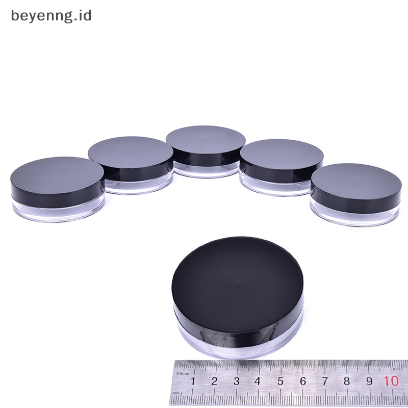 Beyen Kosong Isi Ulang Kosmetik Jar Pot Loose Face Powder Sifter Case Kotak Bedak ID