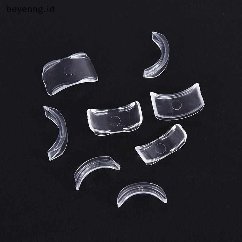 Beyen 8ukuran Silikon Invisible Clear Ring Size Adjuster Mengencangkan Pengecil Alat Perhiasan ID