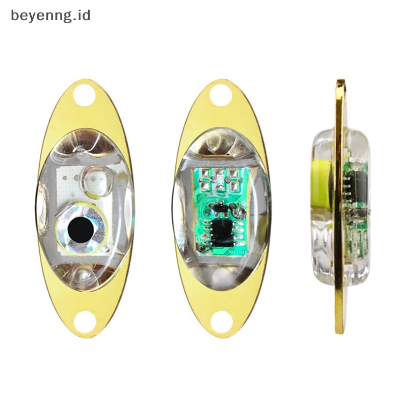 Beyen Deep Sea LED Lure Underwater Fishing Light Squid Strobo Lampu Kedip Umpan Bass ID
