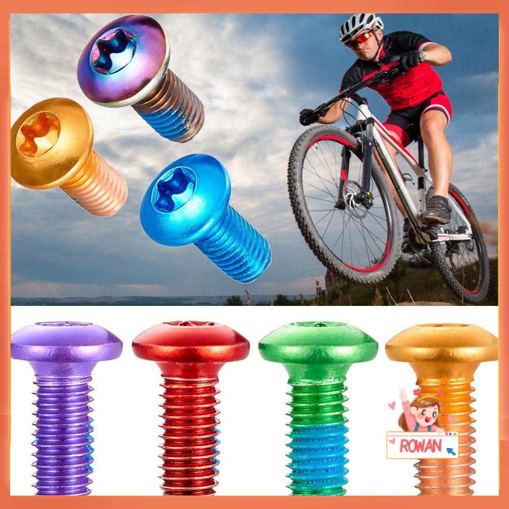 R-FLOWER 12pcs Baut Cakram Rem T25 Luar MTB Bagian Bersepeda Rotor Bolt