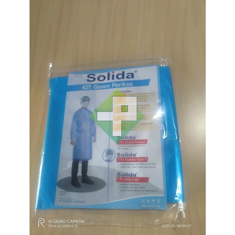 Surgical Gown Solida Kit / Gaun Bedah Kit Solida