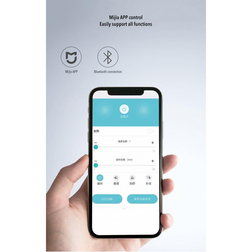 AKN88 - JEEBACK Alat Pijat Leher Elektrik Infrared Neck Massager - G2