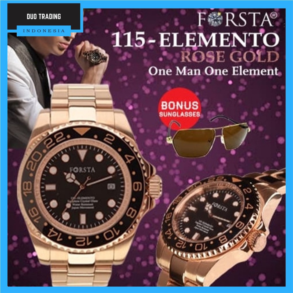 JAM TANGAN FORSTA 115 ELEMENTO SPECIAL EDITION MAN JAM TANGAN PRIA