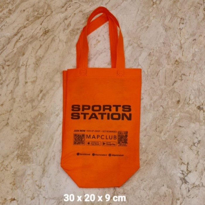 

[SC] SpundBond /Tas Bahan SPORTS STATION Authentic (Small)