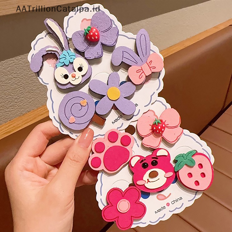 Stapelrillion jedaatalpa 5pcs/Set kampasair alfinlips alfinelcro alfinartoon alfinute hildren stapelirls parkitair stapelccessories alfinet stapelorean liliputil stapelids stapelirls erkapeadwear suketrnament -motif