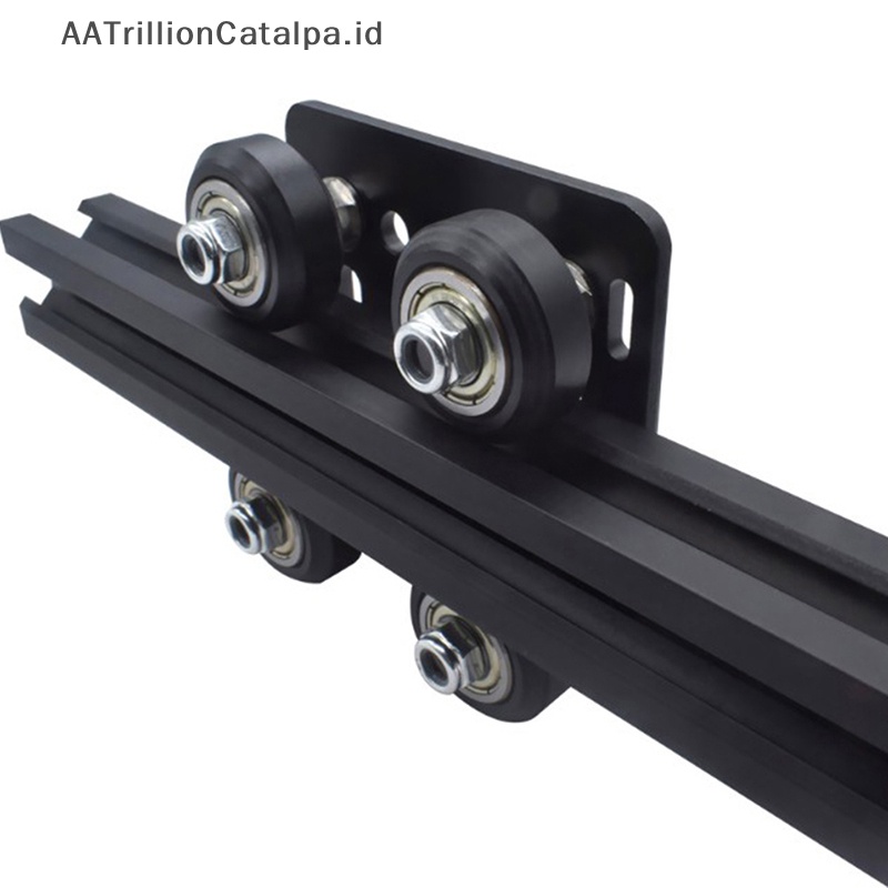 Pulley set plat kampasrillion plikatalpa 3baling alfinrinter dessy gantry untuk pulley 2020 /2040 kampas-slot wheels kampas