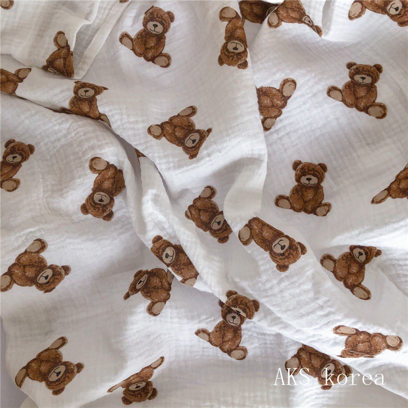 [120x110] Kain Bedong Muslin Bayi | Baby Swaddle Muslin Bamboo | Selimut Bayi Catalog CTDD TT