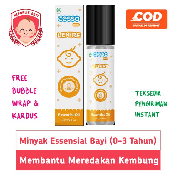 Cessa Essential Oil Lenire Minyak Esensial Bayi Baby Meredakan Kembung