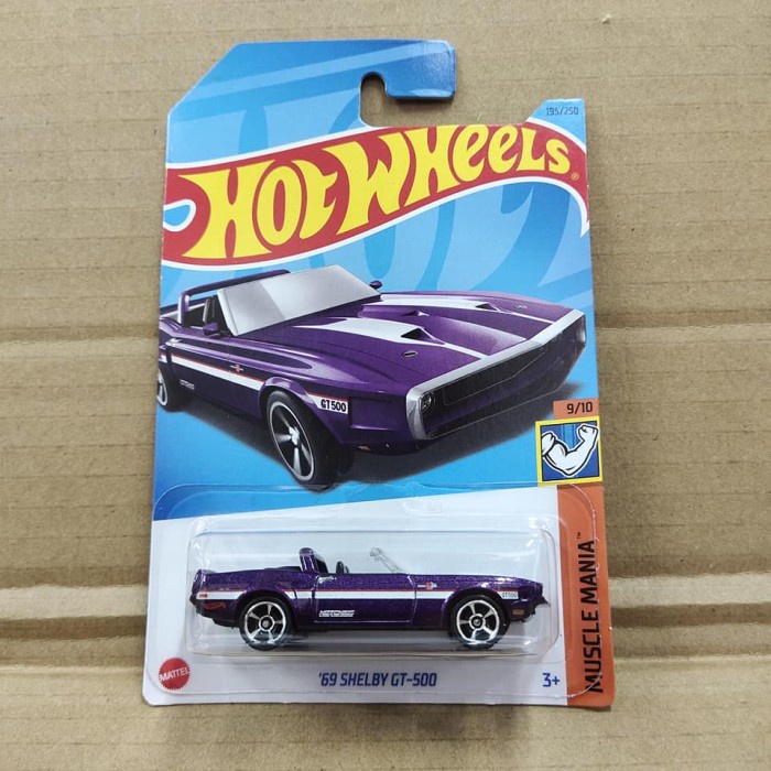 Hotwheels 69 Shelby GT500 Ungu - Lot K 2023