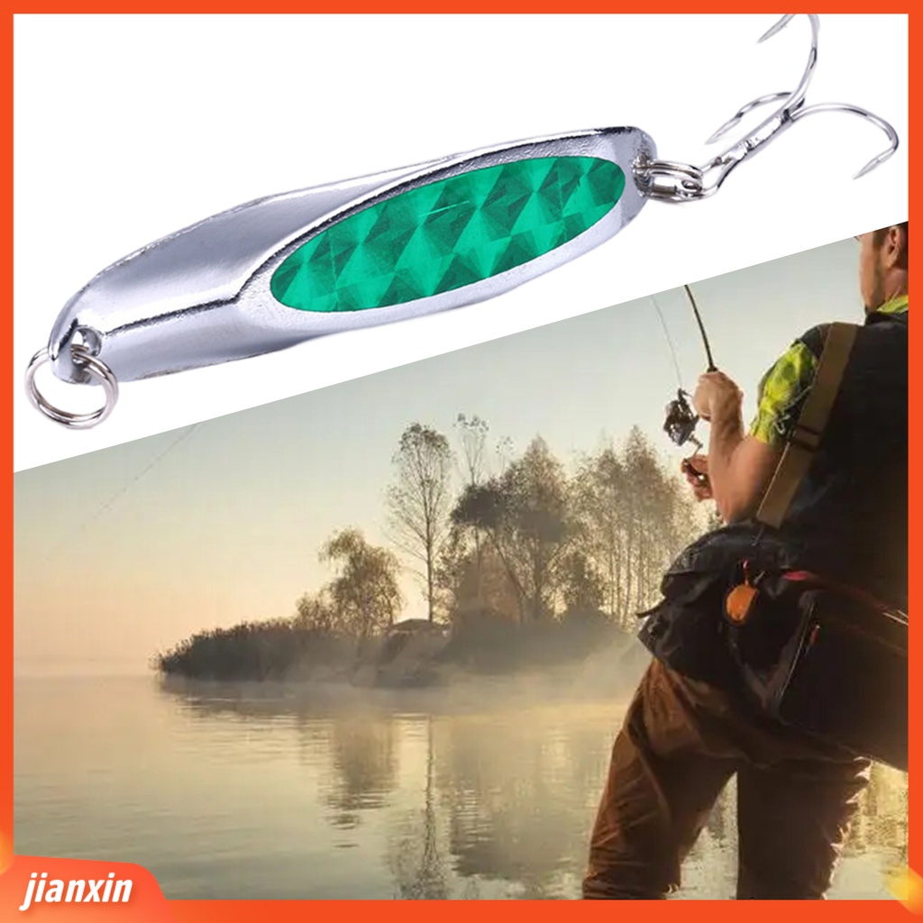 (In Stock) 7cm /21g Umpan Pancing Beveling Reflektif High Gloss Tajam Kait Warna Terang Heavy Duty Metal Panjang Pengecoran Laut Memancing Spinnerbait Buatan Umpan Perlengkapan Memancing