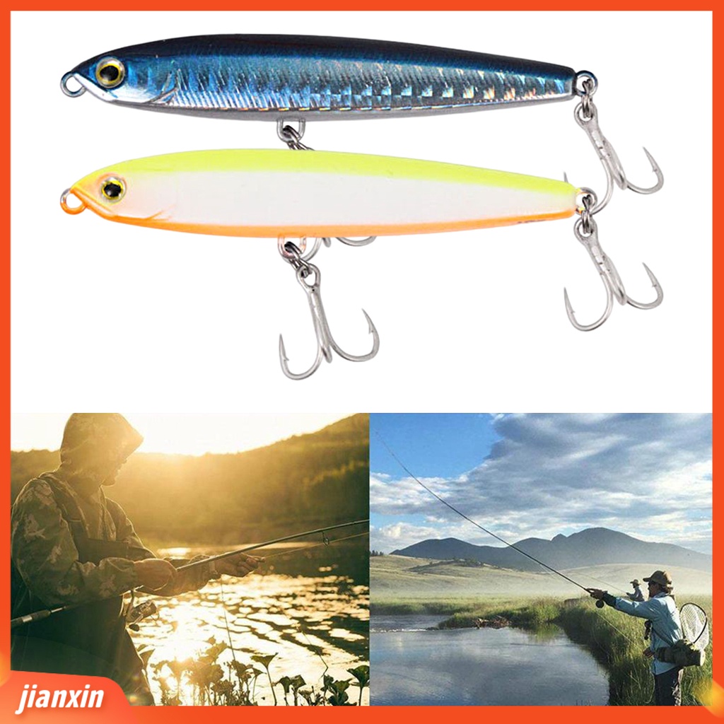 (In Stock) 10-24g Umpan Umpan Simulasi Realistis 3D Fisheye Treble Hook Panjang Pengecoran Multi-Lapis Renang Memancing Umpan Perlengkapan Memancing