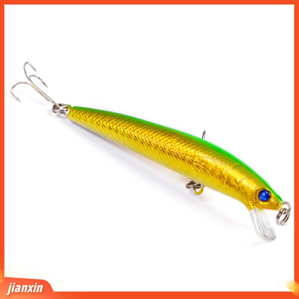 (In Stock) 9.5cm /8.5g Umpan Pancing Mini Buatan 3D Mata Warna Terang Ikan Kecil Umpan Perlengkapan Memancing