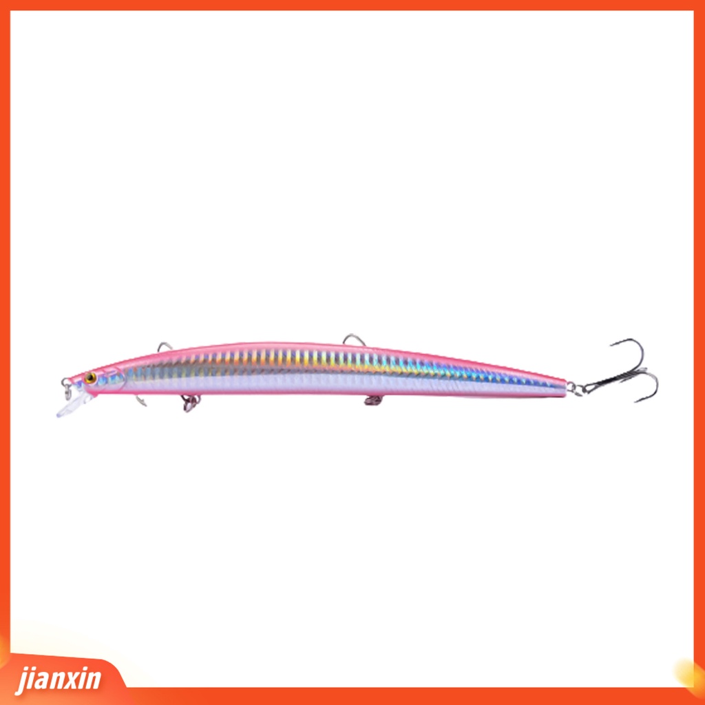 (In Stock) 18cm /24g Umpan Keras Bahan Plastik Umpan Pancing Crankbait Untuk Angling