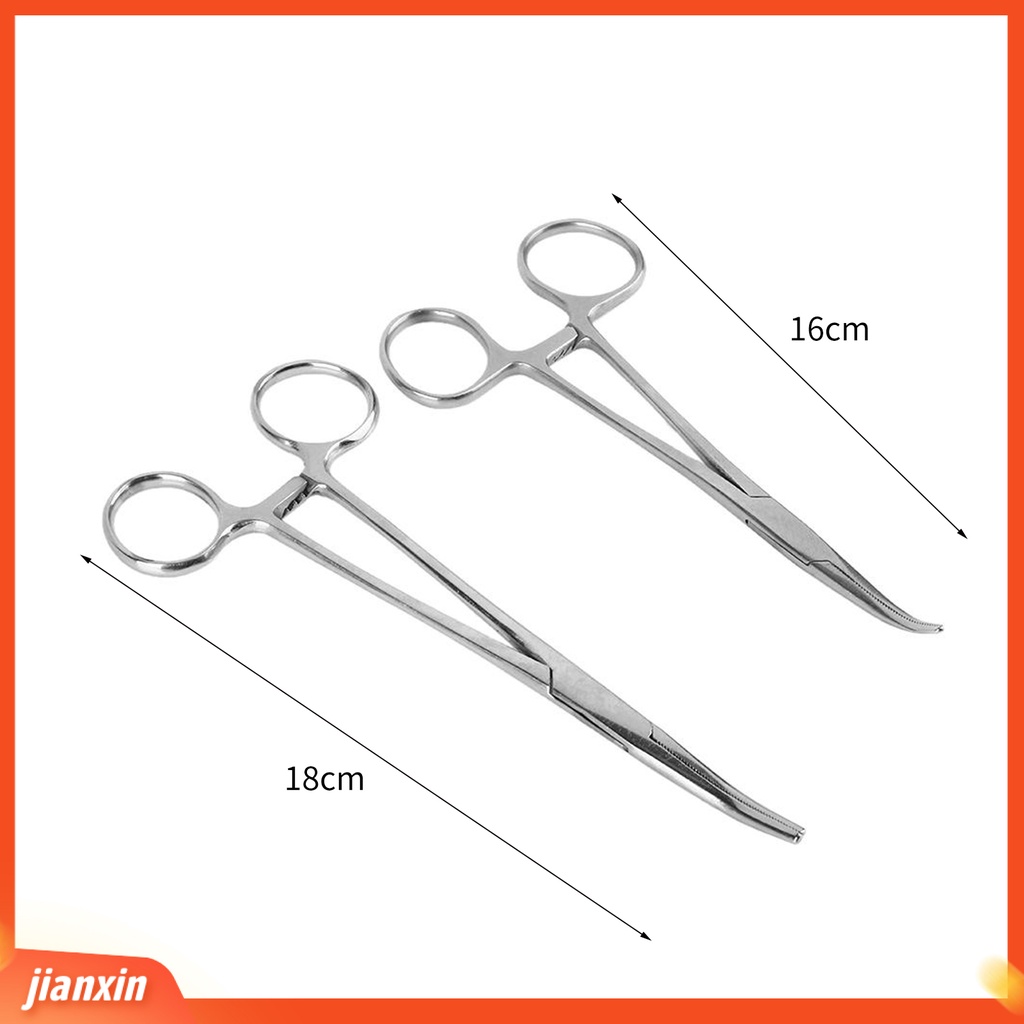 (In Stock) Tang Angling Ringan Ujung Lengkung Tang Kait Ikan Wearproof Stainless Steel Untuk Memancing