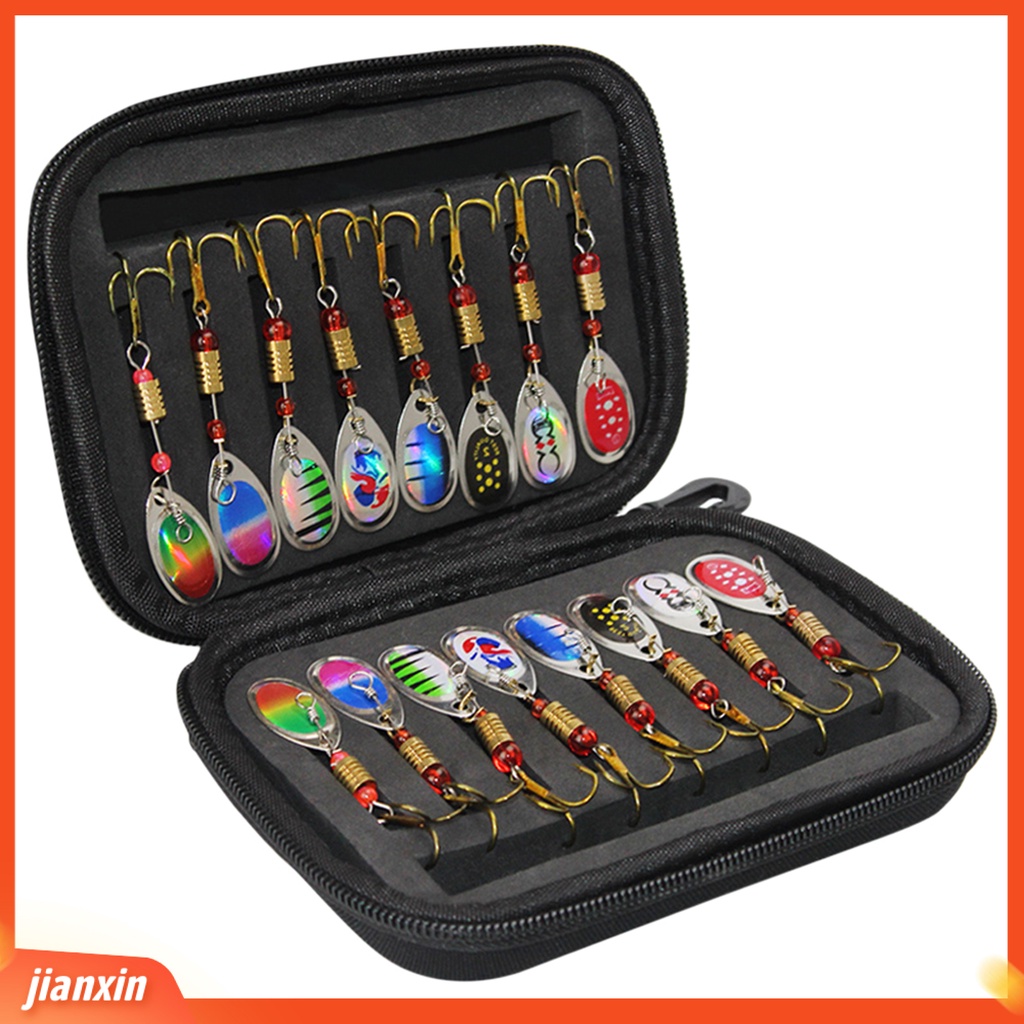 (In Stock) Kotak Penyimpanan Organizer Umpan Pancing EVA Anti Bentur Dua Sisi Untuk Outdoor