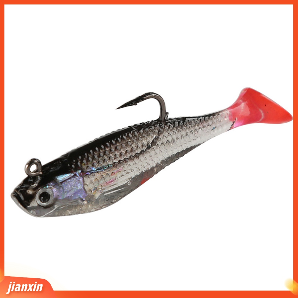 (In Stock) 8cm 9.5g Buatan Memancing Manusia Hidup Lembut Umpan Ikan Kecil Wobbler Fish Bait Tackle