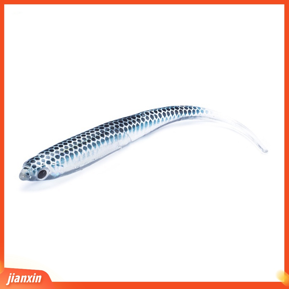 (In Stock) 6Pcs /Set Multicolor 10cm Soft Lure Fish Jig Kepala Umpan Pancing Tackle Tools