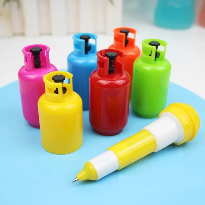 

Pulpen Bentuk Gas Bulet Capsul Pena 0.5mm Alat Tulis Sekolah Kantor DSS