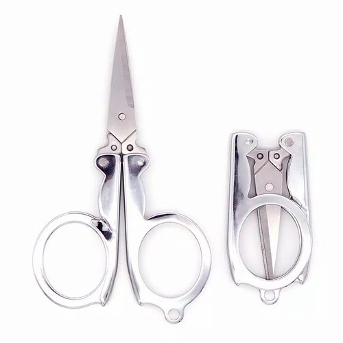 

Gunting Lipat Kecil Saku / Hero Trip Folding Scissors Stainless Steel