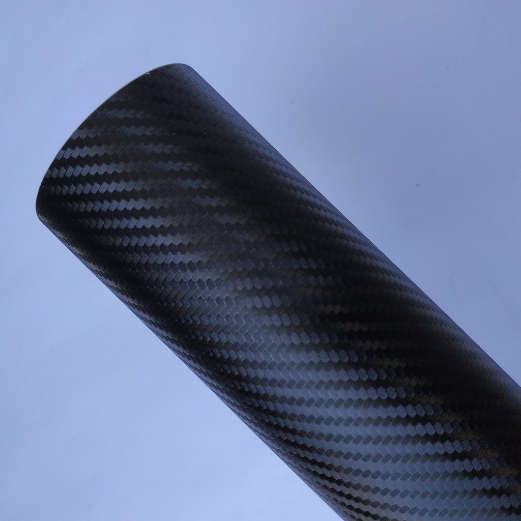 Stiker Skotlet Hitam Carbon 3D Mobil ( Ukuran P : 1 Meter x 1.5 Meter)