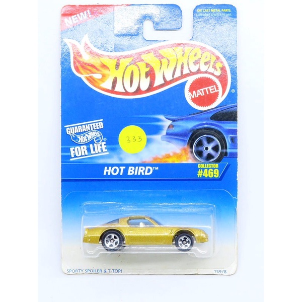 Hot Wheels Pontiac Firebird Hot Bird - Gold 5SP polos AS79