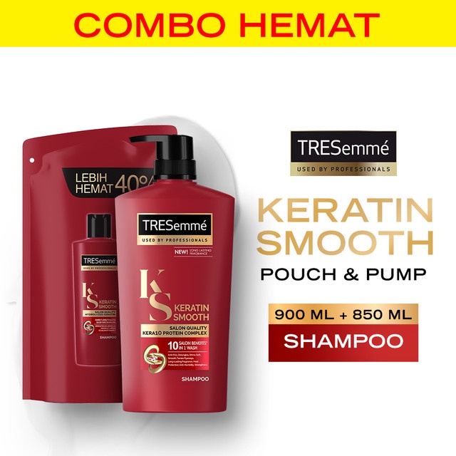 Buy Tresemme Keratin Smooth Shampoo 850ml + Tresemme Keratin Smooth Shampoo 900ml
