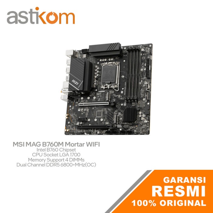 Motherboard MSI PRO B760M-A WIFI DDR5