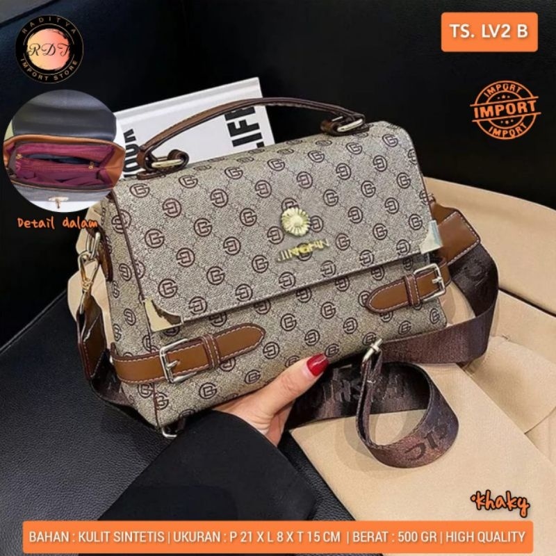 TAS SELEMPANG WANITA LV2 B IMPORT BY ORI RDT
