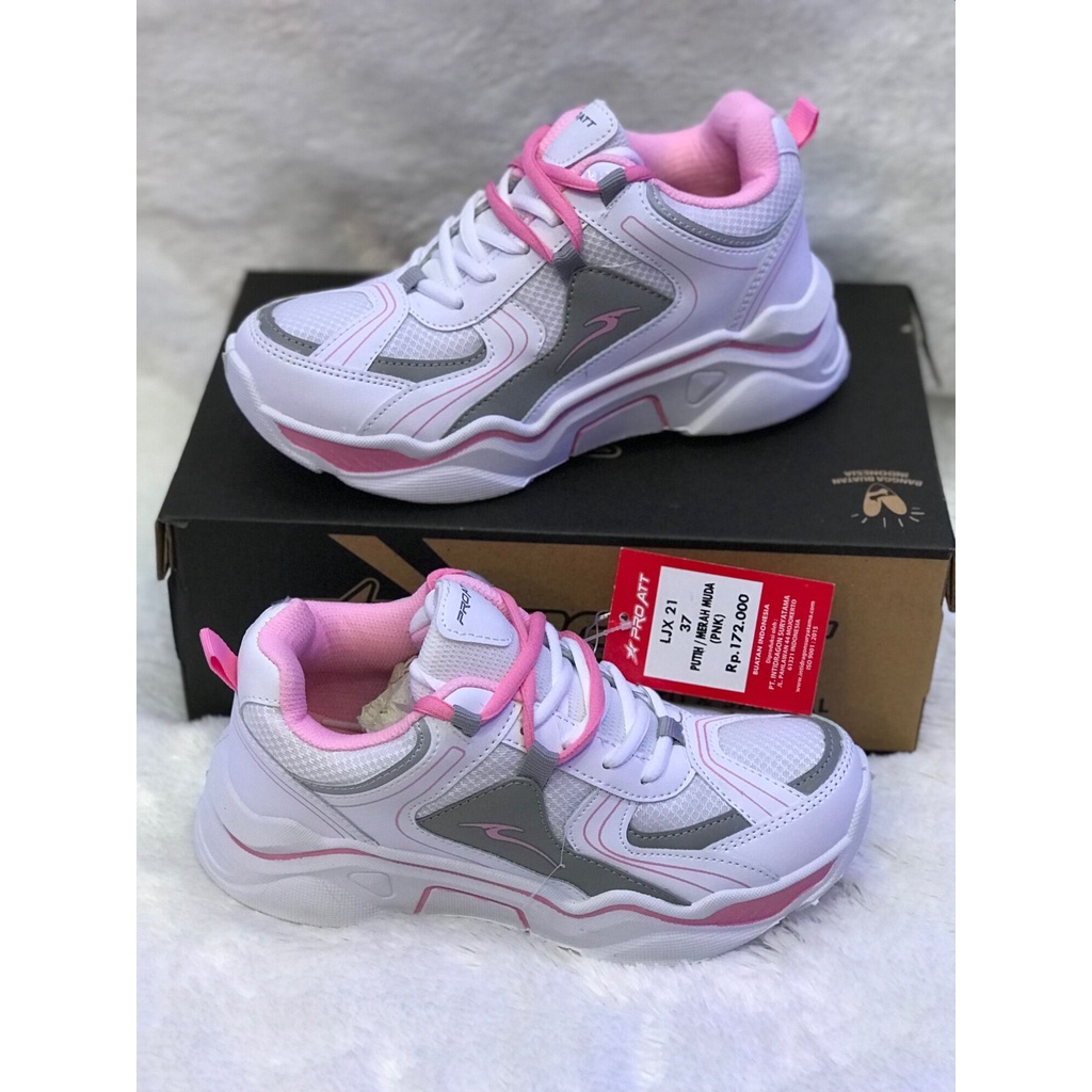 PRO ATT LJX 21 SEPATU SNEAKERS WANITA SEPATU WANITA SEPATU PUTIH