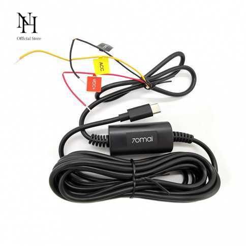 70mai Dashcam Hardwire Kit Intelligent Rearview Mirror 24 Hour Type C - 70-24