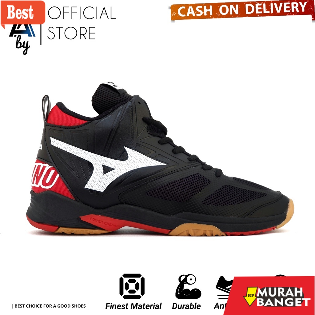 Sepatu basket terbaru- Sepatu Olahraga Pria Mizuno Sepatu Voli Badminton Basket Terbaru