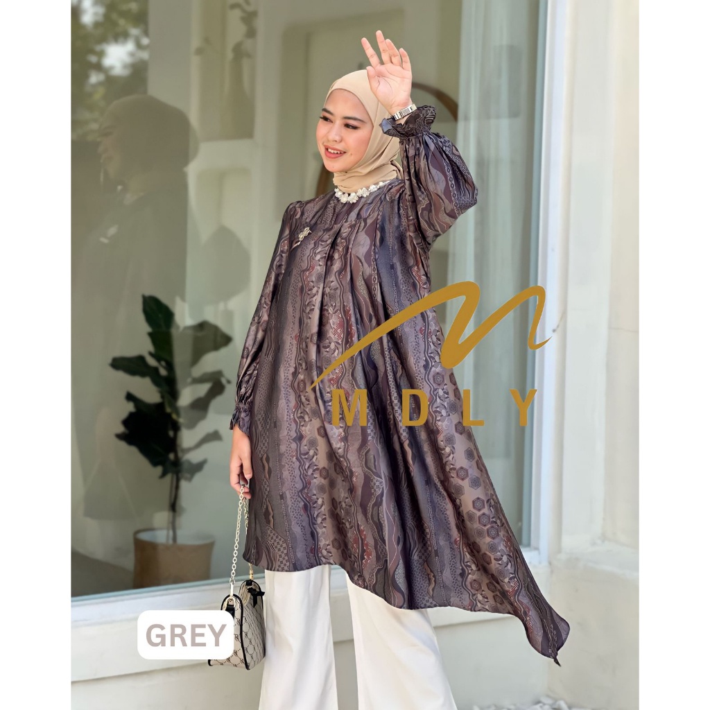 MDLY Baju atasan wanita Diana Tunik by Mdly