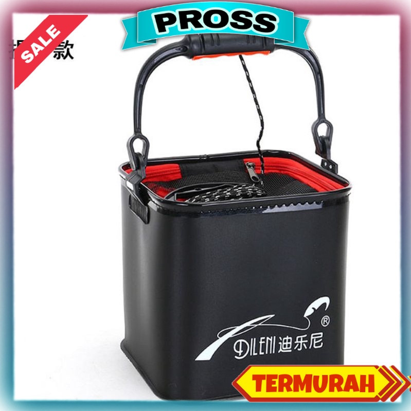 live bait bag / ember lipat memancing wadah ikan / Tas Pancing / umpan hidup 23x23x23 cm