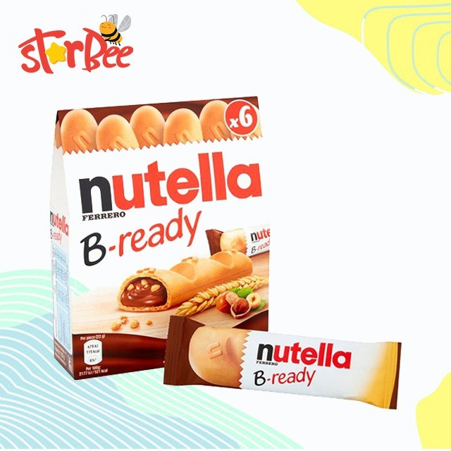 

✨Ready Stok✨ - Nutella B-ready isi 6