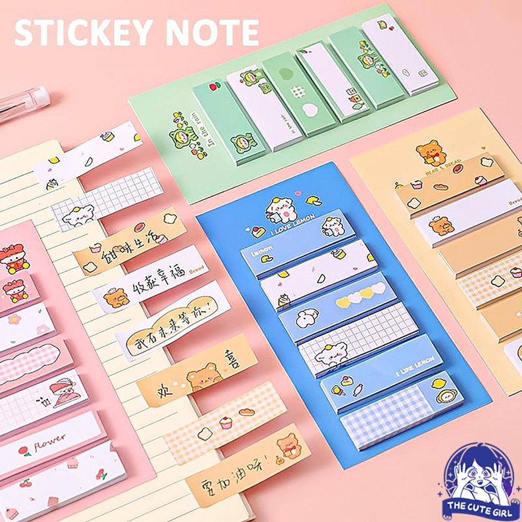 

Sticky Notes 6 Baris Karakter Lucu 120 Sheets Office Cute Note Gadis Kartun Menempel Pada Indeks Siswa Dengan Petunjuk Untuk- Stazionario