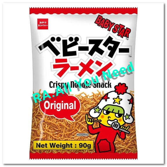 

aby Star Crispy Noodle Snack Original 90 gram
