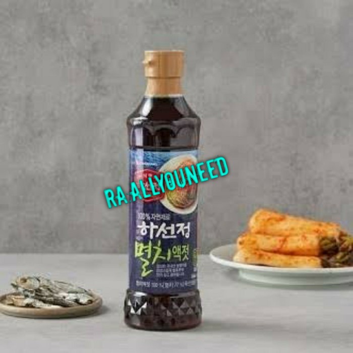 

Hasunjung Kecap Ikan Teri ( Fish Sauce Anchovy ) 666 ml