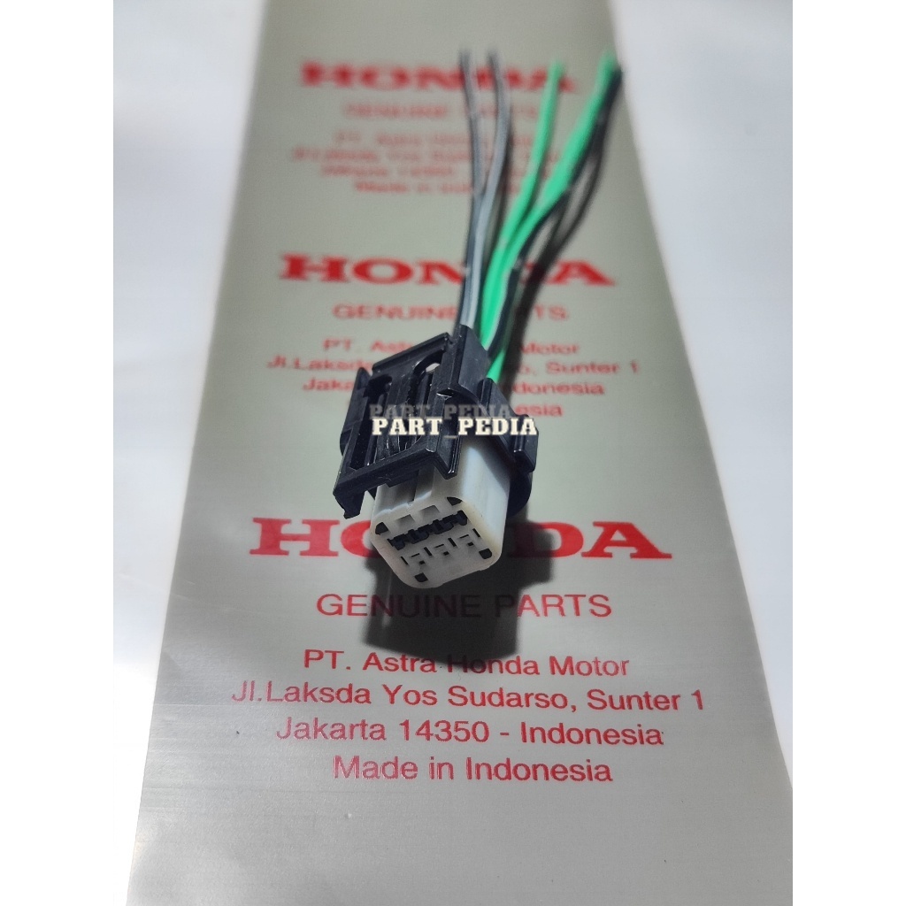 Kabel soket socket headlamp lampu depan socket headlight honda beat new led Beat street new beat del