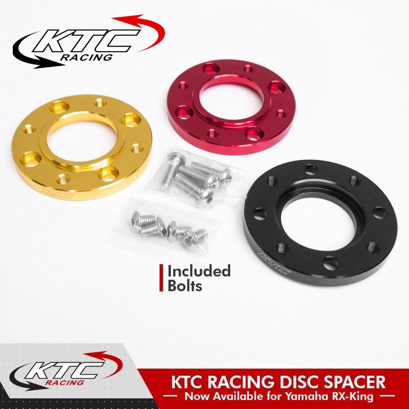 Disc Spacer Adaptor + Baut KTC Racing Original